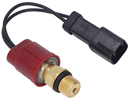 Pressure Switch Sensor Motore, Sensore Trasduttore Olio 2 Pin, Acciaio Inossidabile - Alta Precisione, Resistente E Sigillato, Per Escavatore 3CX 4CX