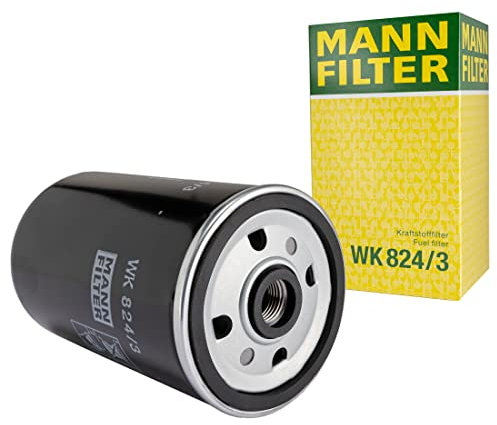 MANN-FILTER WK 824/3 Filtro de combustible - para Automóviles + Vehículos de transporte