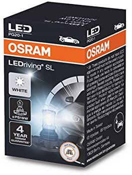 OSRAM LEDriving® SL, PS19W, Bianco 6000 K, Lampada di Segnalazione a LED, Solo Fuoristrada, non Omologati ECE, Scatola Pieghevole (1 Lampada), Bianca, PS19 W