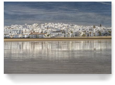 artboxONE Holzbild 30x20 cm Reise/Strand und Meer Conil de la Frontera, Andalusien von Künstler Dreamtours
