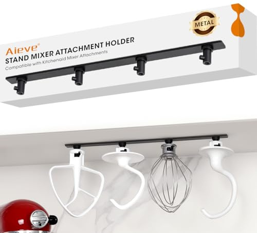 Aieve Metal Stand Mixer Attachment Holder