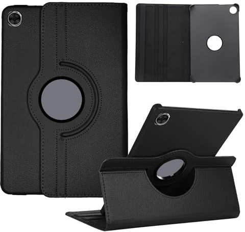 Custodia Cover Compatibile con Samsung Galaxy Tab A8 10.5 SM-X200/X205, 360 Rotating Stand Case Premium Pelle Sottile e leggera