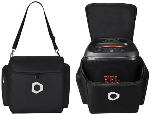 Yaowanguan Housse de Protection pour JBL PARTYBOX Encore 2 / PartyBox Encore Essential Enceinte de Soirée Portable et Microphone,Partybox Encore Saoche Étui Sac Transport avec Accessoires Poche