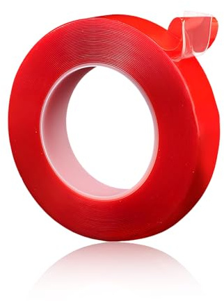 Ztolbriy Biadesivo Extra Forte Trasparente, Nastro Montaggio 10m, Adesivo Permanente che Non Lascia Segni, 10mm Largo