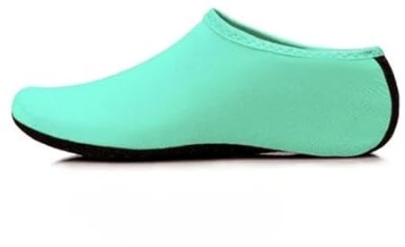 HWJFDC vattentäta strumpor utomhus dykstrumpor med anti-snitt och halk-punkt, snabbtorkande strandstrumpor, surf- snorklingsstrumpor, dykskor (blå, 44/45)