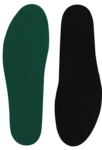 Spenco Rx Comfort Thin Lightweight Cushioning Orthotic Shoe Insole, Green Women's 9-10.5/Men's 8-9.5