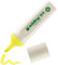edding 24 EcoLine Textmarker - gelb - 1 Textmarker - Keilspitze 2-5 mm - zum unkomplizierten und schnellen Markieren und Hervorheben von Texten und Notizen - nachfüllbar, aus recyclebarem Material