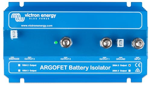 Victron Energy Argofet Aislantes de Batería 200-2AC (2 Baterías 200 amperios)