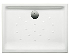 Roca A373513000 - Plato de ducha de porcelana con fondo antideslizante