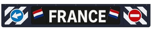Uzman France 6111 - Paraspruzzi universale 3D, per camion e rimorchi, accessori per auto