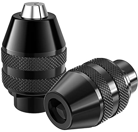 4486 Multi Chuck for Dremel, Mellbree 0.8-3.2mm Drill Keyless Bit Chuck Shank Rotary Tool Change Kit Compatible for Dremel 4486 Part Rotary Tools 3000 4000 7700 8200