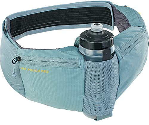 EVOC Unisex – Erwachsene Hip Pouch Pro Bauchtasche, Stahlgrau, Einheitsgröße EU