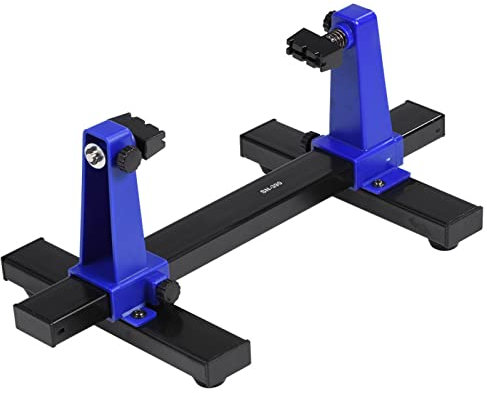 Herramienta de sujeción de PCB, kit de placa de circuito impreso, soporte de PCB, abrazadera de montaje de soldadura de placa de circuito impreso de soporte de PCB ajustable de 360 ​​°
