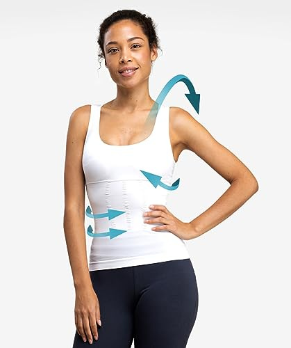 Curveless Débardeur Correcteur de Posture Femme | Anti Mal de Dos | Redresse Dos et Epaules | Effet Push-Up | Soutient la poitrine | Affine la silhouette | Favorise la circulation sanguine |