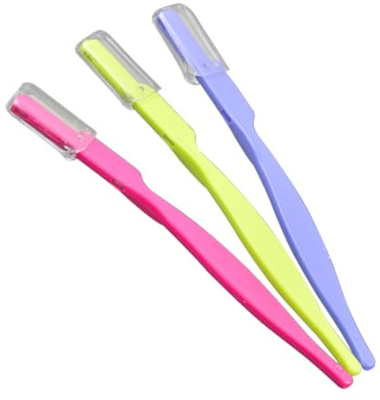 FRCOLOR 3Pcs Augenbrauen Trimmer Augenbrauen Kit Rasiermesser Für Männer Gesicht Rasiermesser Remover Make Up Werkzeug Werkzeug Shaper