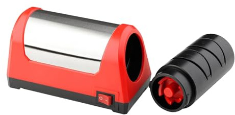 Aige-aiguillon de couteau électrique à 2 étapes, aiguillon portable outil d'aiguisement de cuisine automatique portable pour couteau à fruits, couteau de chef, couteau en