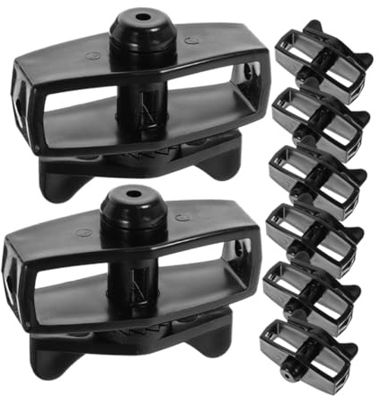 iplusmile 8piezas Tensor de Cinta de Resistente Tensor de Cable para Cercas de Jardín Multifunción Unidades