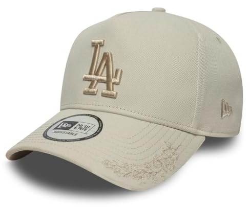 New Era MLB 9FORTY E-Frame Cap Tonal Icon Los Angeles Dodgers beige