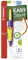 STABILO - Ergonomischer Druck-Bleistift für Rechtshänder - EASYergo 1.4 in violett/neongelb - Einzelstift - inklusive 3 dünner Minen - Härtegrad HB