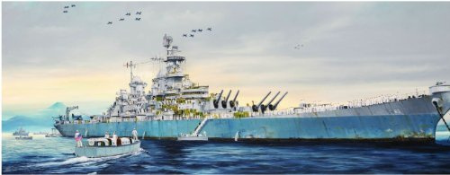 Trumpeter 03705 Modellbausatz USS Missouri BB-63, Mittel