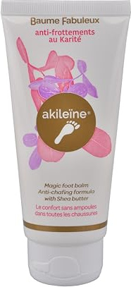 AKILEÏNE® - BALSAMO MAGICO - Protección Anti-Rozaduras y Confort para los Pies - Reduce el Dolor y las Ampollas - Hidratación Intensa - Formato 75ml