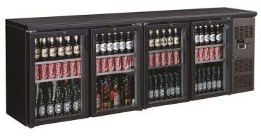 Arrière Bar Réfrigéré 698 L - Portes Vitrées - Combisteel - R2904 PortesVitrée/battante