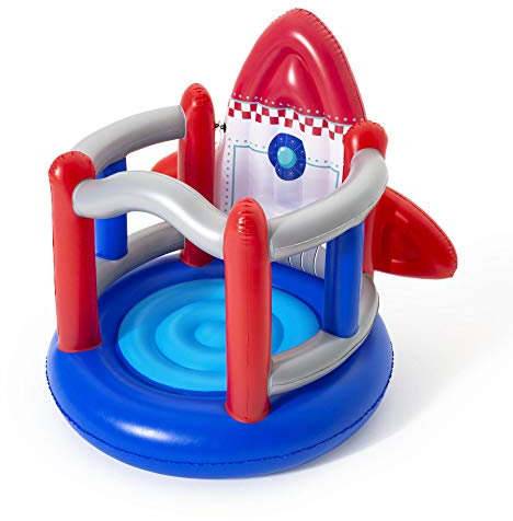 Bestway 52286 Slterello Gonfiabile a Forma di Razzo, 3-6 Anni