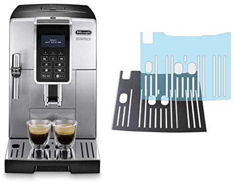 3X Schutzfolie für Tropfblech DeLonghi Dinamica ECAM 350.15, 350.35, 358.15 | Kratzschutz transparent | Tassenablage | Abtropfblech | ACHTUNG Modellnummer beachten!