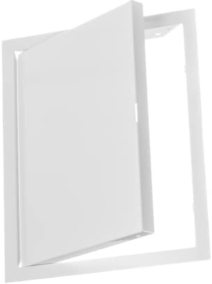 200x250mm Revisionsdörr - Revisionsklapp - Inspektionslucka - Vit Galvaniserat Stål
