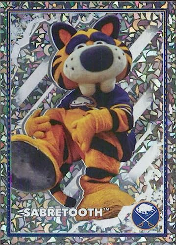 2022-23 Topps NHL Sticker Collection #54 Sabretooth Buffalo Sabres Foil Hockey Card - GotBaseballCards