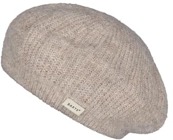 Barts Béret pour Femme Inaru béret béret Basque d'hiver (Taille Unique - Beige Clair)