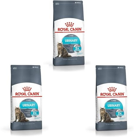Royal Canin Urinary Care | Paquete Triple | 3 x 400 g | Alimento seco para Gatos Adultos | para Mantener la Salud del tracto urinario y un Nivel bajo de pH