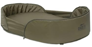 Korda Basix Carp Cradle XL, extra groß, hochdichter Schaumstoff, tragbare wasserdichte Angelmatte mit gepolsterten Wänden, zusammenklappbar zur Aufbewahrung, hält Fische bis zu 27,2 kg, inklusive