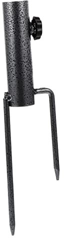 Gogogmee De Tierra para Sombrilla Soporte para De Bandera Soporte para Sombrilla De Exterior Base De Estaca para Tierra Estaca De Anclaje para Jardín Playa y Eventos Al Aire