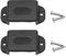 VOANZO 2 Soportes para Radio de vehículo, Soporte para Radio de Coche, Soporte para walkie Talkie portátil Compatible con Motorola Baofeng Midland y Cualquier Radio con Clip Trasero