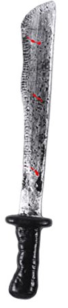 JOINPAYA 1pieza Cuchillo De Sangriento para Disfraces De Halloween Accesorio Realista para Fiestas y Decoraciones De Terror para Carnaval y Escenarios De Miedo