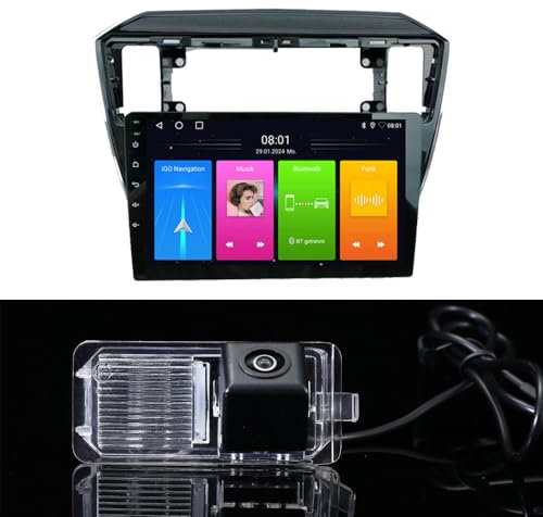 Android Autoradio Mit GPS Navigation + HD Rückfahrkamera für VW Load UP 121 122 BL1 BL2/VW UP! 121 122 123 BL1 BL2 BL3/VW UP! e-Up！121 122 123 BL1 BL2 BL3/Skoda Citigo E-Citigo AA NF1 NE1 RCD215