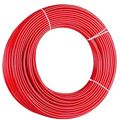 Guaina Per Cavi Elettrici Flessibile Tubo PTFE Ad Alta Temperatura Resistente Alla Pressione Polytetrafluoro Tubi Di Etilene Nero Chiaro(Red,OD 2MM ID 1MM 10M)