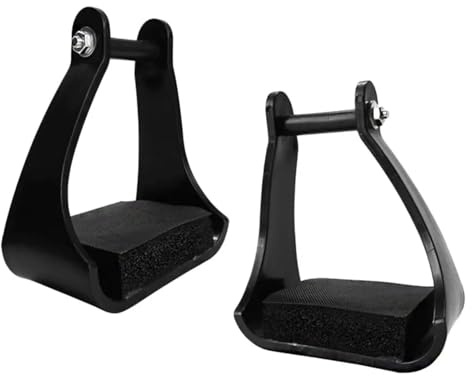 Staffe Da Equitazione 1 paio di staffe for cavalli antiscivolo for sella da equitazione Western