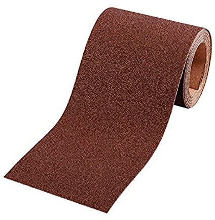 kwb 817712 - Rotolo di Carta Abrasiva, Dimensione 5 metri x 93 cm, Grana 120g