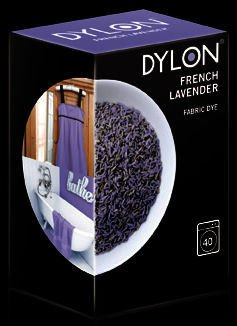 Dylon Textilfarbe für die Waschmaschine, 200 g – verschiedene Farben Von The Quilted Bear. Französischer Lavendel
