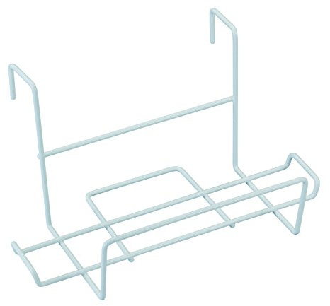 Sauvic 03230 Support Balcon pour Jardinières Plastifié Acier Blanc 60 x 18 x 23 cm