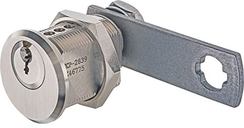 GeGe 2011628627 Cilindro di Ricambio per Porte prevalentemente Vecchie e Cassette postali, Ottone