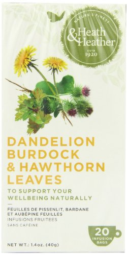 Heath And Heather | Dandelion,Burdock & Hawthorn | 3 x 20 bags