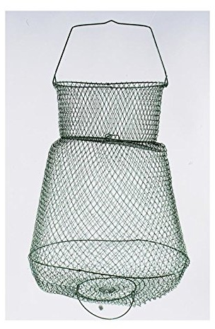 Lineaeffe Retini da Pesca Porta Pesci Cestello Ovale 3 35 x 27 cm Mare Fiume Lago