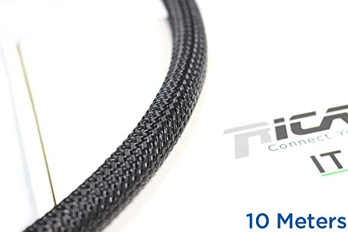 Ricable Custom BB13/10 - Nero/Nero 10 mt - Guaina Calza x Cavo 10-16 mm