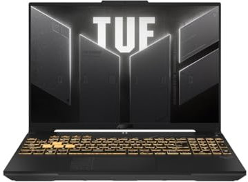 ASUS TUF Gaming A16 Laptop | 16 Full HD 165Hz/7ms 16:10 IPS Display | AMD Ryzen 9 7845HX | 32GB RAM | 1TB SSD | NVIDIA RTX 4060 | Windows 11 | Tastiera QWERTZ | Mecha Grey