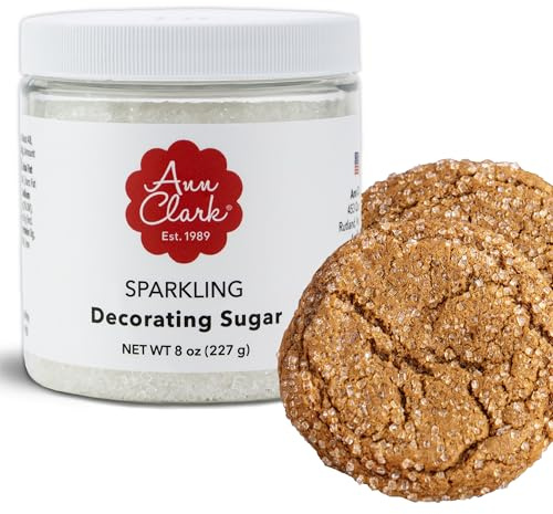 Ann Clark Sparkling Sugar White Decorating Sugar, 8 oz.