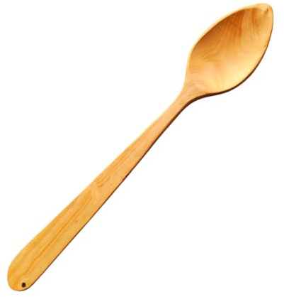 OFERTA Cuchara recta de madera de boj artesanal 28cm. ENVÍO GRATIS. Hecho a mano por un artesano de España.