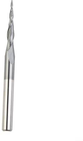 R0 5 mm Radius Wolframstahl, konischer Kugelfräser, optimale Wahl für CNC-Arbeiten auf Harthölzern und Metallen